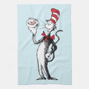 Dr. Seuss Cat in the Hat & Krinklebine Kitchen Towel