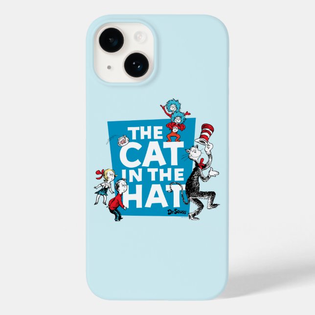 Dr. Seuss | Cat in the Hat Logo - Characters Case-Mate iPhone Case (Back)
