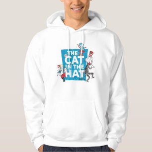 Dr. Seuss Cat in the Hat Logo - Characters Hoodie