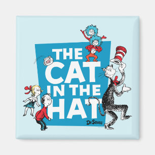 Dr. Seuss   Cat in the Hat Logo - Characters Magnet