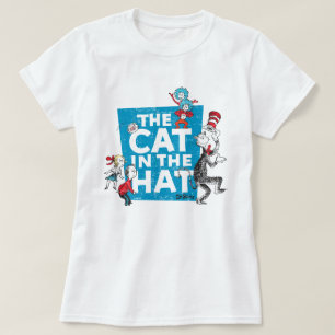 Dr. Seuss   Cat in the Hat Logo - Characters T-Shirt