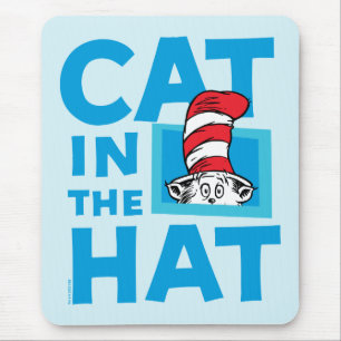 Dr. Seuss Cat in the Hat Logo Mouse Pad