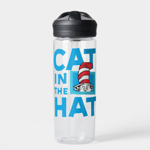 Dr. Seuss Cat in the Hat Logo Water Bottle