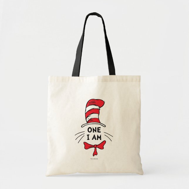 Dr. Seuss | Cat in the Hat - One I am Tote Bag (Front)
