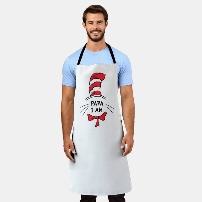 Dr. Seuss | Cat in the Hat - Papa I am Apron (Worn)