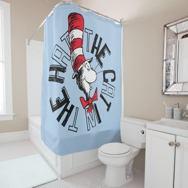 Dr. Seuss | Cat in the Hat Round Art (In Situ)
