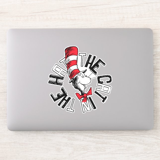 Dr. Seuss | Cat in the Hat Round Art (Computer)