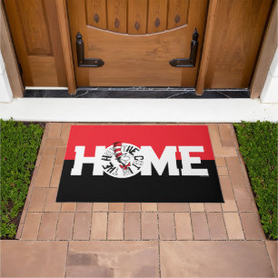 Dr. Seuss   Cat in the Hat Round Art Doormat