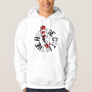 Dr. Seuss Cat in the Hat Round Art Hoodie