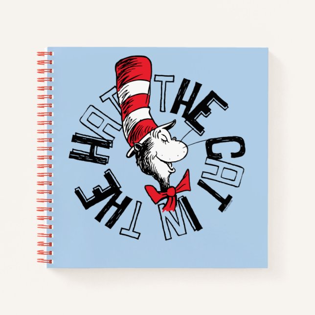 Dr. Seuss | Cat in the Hat Round Art Notebook (Front)