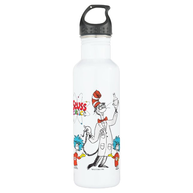 Dr. Seuss | Cat in the Hat Seuss Science 710 Ml Water Bottle (Front)