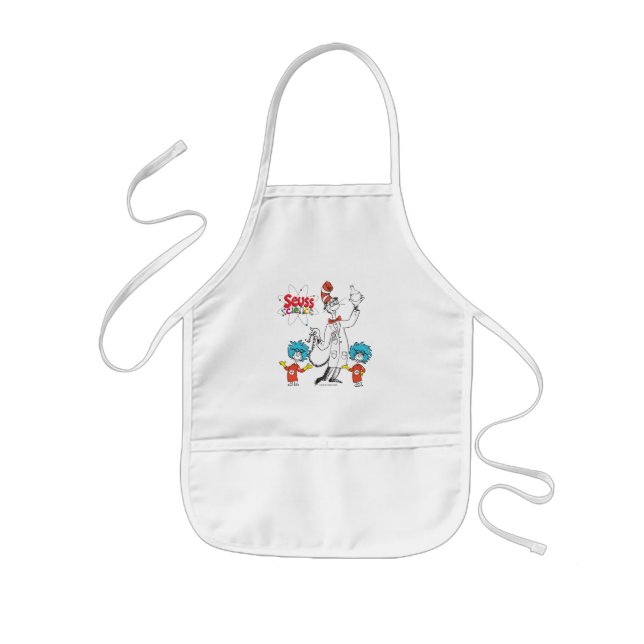 Dr. Seuss | Cat in the Hat Seuss Science Kids Apron (Front)