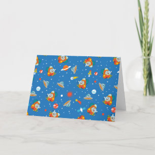 Dr. Seuss   Cat in the Hat Space Pattern Card