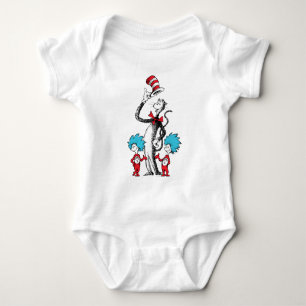 Dr. Seuss   Cat in the Hat, Thing One & Thing Two Baby Bodysuit