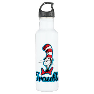 Dr. Seuss   Cat in the Hat Trouble 710 Ml Water Bottle