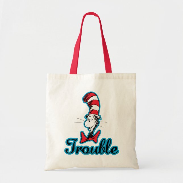 Dr. Seuss | Cat in the Hat Trouble Tote Bag (Front)