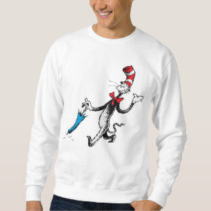 Dr. Seuss   Cat in the Hat Umbrella Walk Sweatshirt