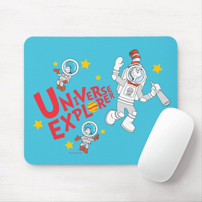 Dr. Seuss | Cat in the Hat Universe Explorer Mouse Pad (With Mouse)
