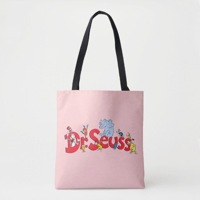 Dr. Seuss Character Logo Tote Bag (Front)
