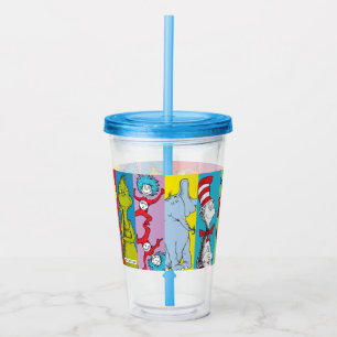 Dr. Seuss   Character Slice Acrylic Tumbler