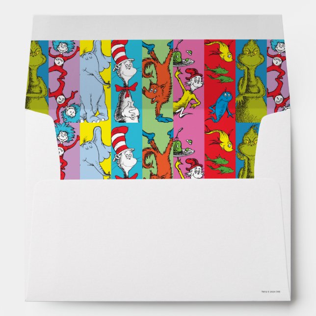 Dr. Seuss | Character Slice Envelope (Back (Bottom))