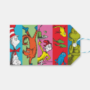 Dr. Seuss   Character Slice Gift Tags