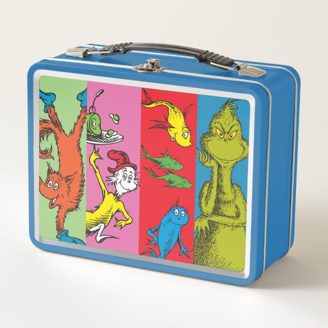 Dr. Seuss | Character Slice Metal Lunch Box (Front)