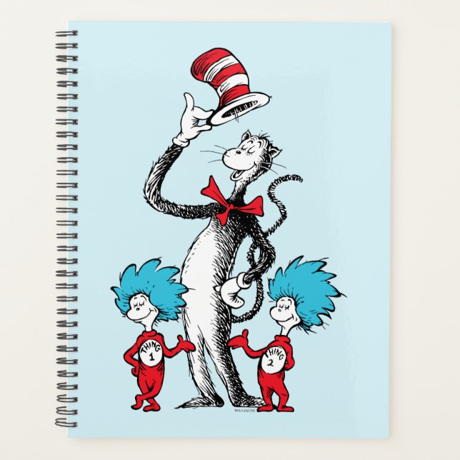 Dr Seuss | Chat dans le Casquette, Chose un & Chos (Devant)