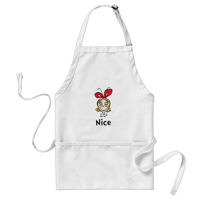 Dr. Seuss | Cindy-Lou Who is Nice Standard Apron (Front)