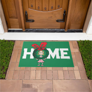 Dr. Seuss Cindy-Lou Who - Wreath Doormat