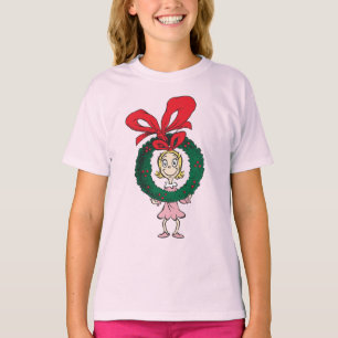 Dr. Seuss Cindy-Lou Who - Wreath T-Shirt