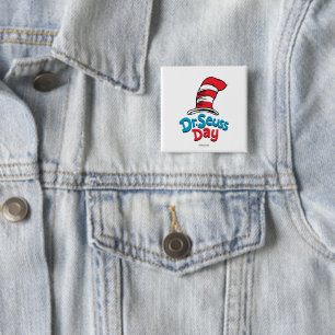 Dr. Seuss Day 2 Inch Square Button