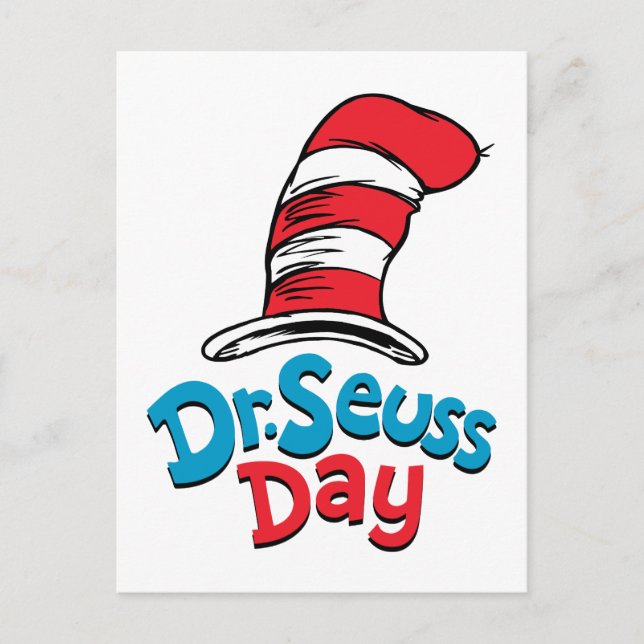 Dr. Seuss Day Postcard (Front)