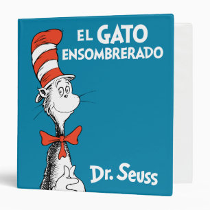 Dr. Seuss El Gato Ensombrerado Spanish Binder