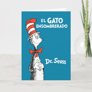 Dr. Seuss El Gato Ensombrerado Spanish Card