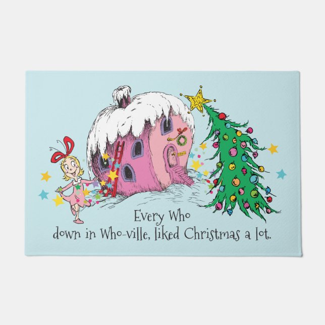 Dr. Seuss | Every Who in Who-ville Doormat (Front)