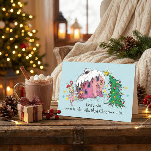 Dr. Seuss   Every Who in Who-ville, liked Christma Holiday Card