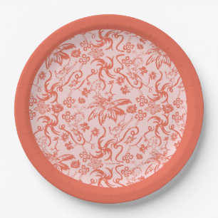 Dr. Seuss   Floral Mother's Day Pattern Paper Plate