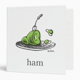 Dr. Seuss   Green Eggs and Ham Binder