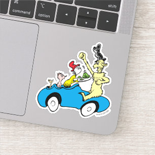 Dr. Seuss Green Eggs and Ham Characters in Car