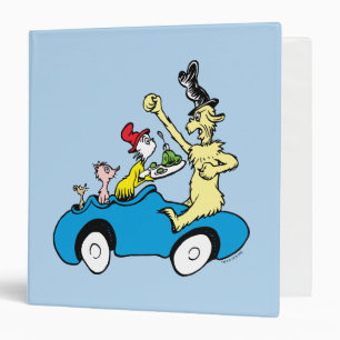 Dr. Seuss Green Eggs and Ham Characters in Car Binder