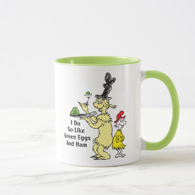Dr. Seuss | Green Eggs and Ham | Friend & Sam-I-Am Mug (Right)