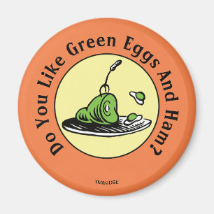 Dr. Seuss   Green Eggs and Ham Icon Magnet