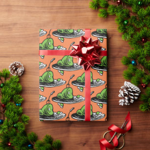 Dr. Seuss   Green Eggs and Ham Icon Wrapping Paper