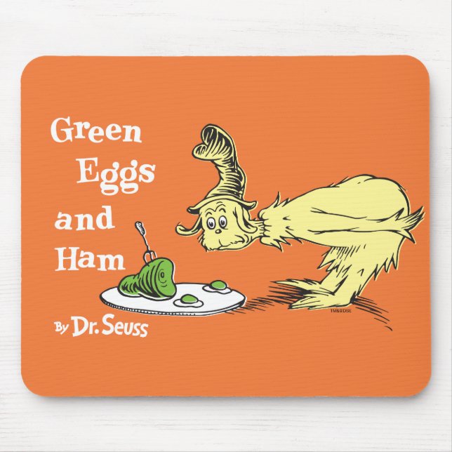 Dr. Seuss | Green Eggs and Ham Mouse Pad (Front)