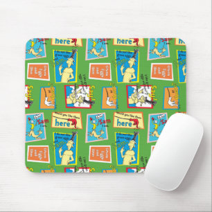 Dr. Seuss Green Eggs and Ham Story Quotes Mouse Pad