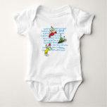 Dr. Seuss | Green Eggs And Ham Storybook Pattern Baby Bodysuit