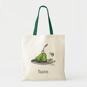 Dr. Seuss   Green Eggs and Ham Tote Bag