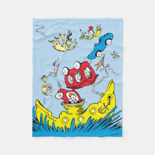 Dr. Seuss   Green Eggs & Ham Scene Fleece Blanket