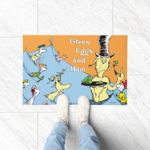 Dr. Seuss Green Eggs & Ham Water Scene Doormat